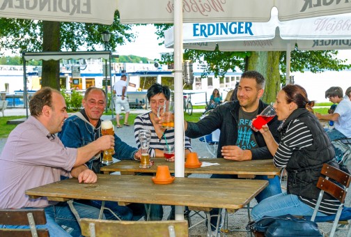 bier mit freunden