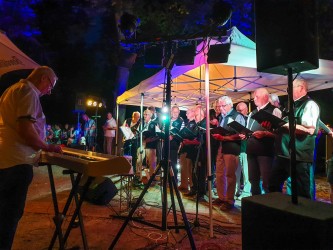 männerchor bei livemusik